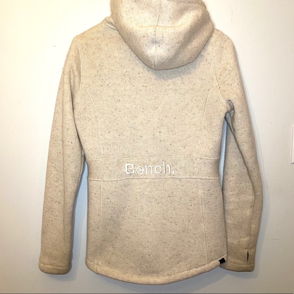 SOLD*****BENCH Warm Cream Toggle Coat - Picture 4 of 12